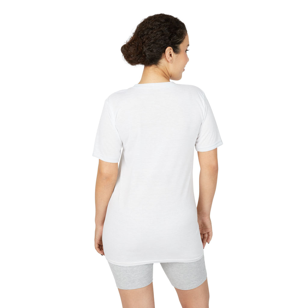 Emmanuel Initials T‑Shirt — Orange Block 'E' Monogram Tee