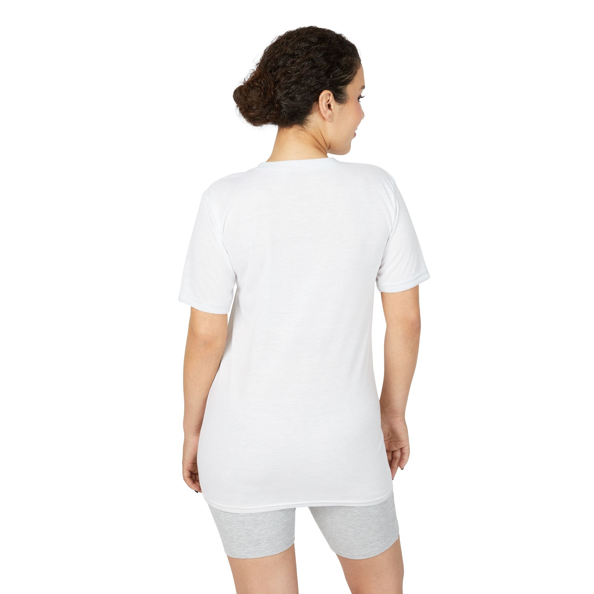 Emmanuel Initials T‑Shirt — Orange Block 'E' Monogram Tee