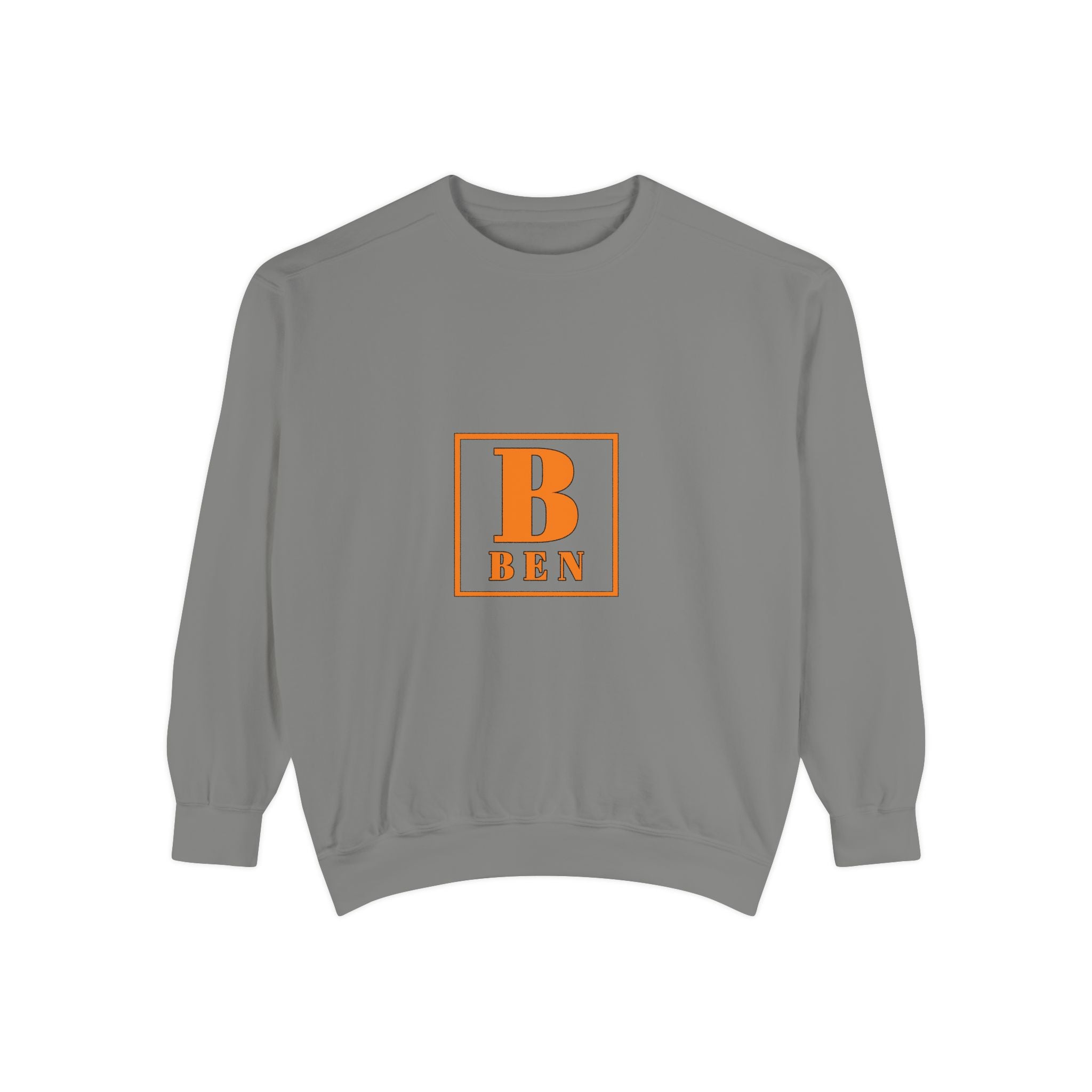 Personalized 'B Ben' Monogram Sweatshirt — Cozy Initial Crewneck
