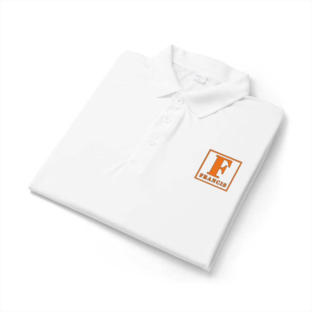 Embroidered 'Franco' Monogram Polo Shirt