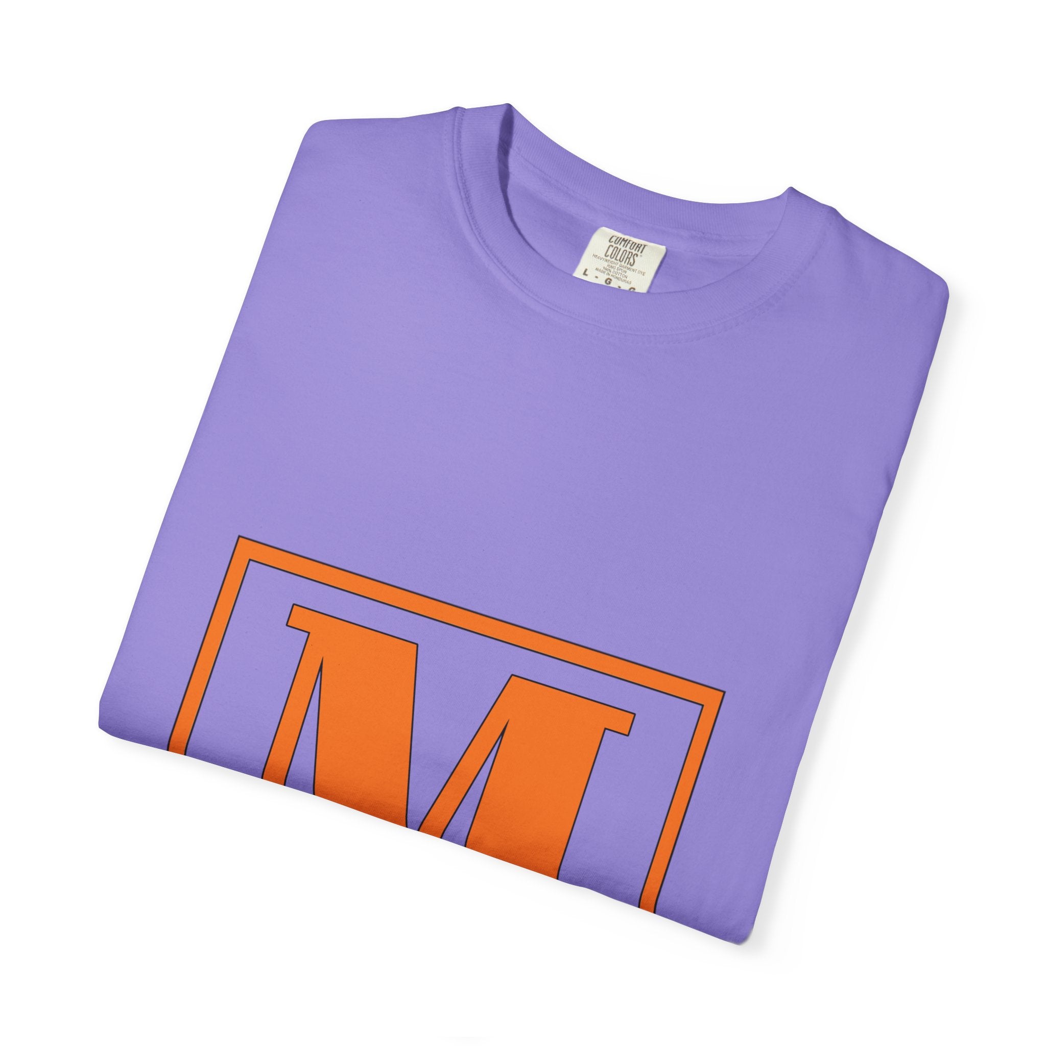 Martin Monogram T-Shirt — Personalized Initial 'M' Block Logo Tee