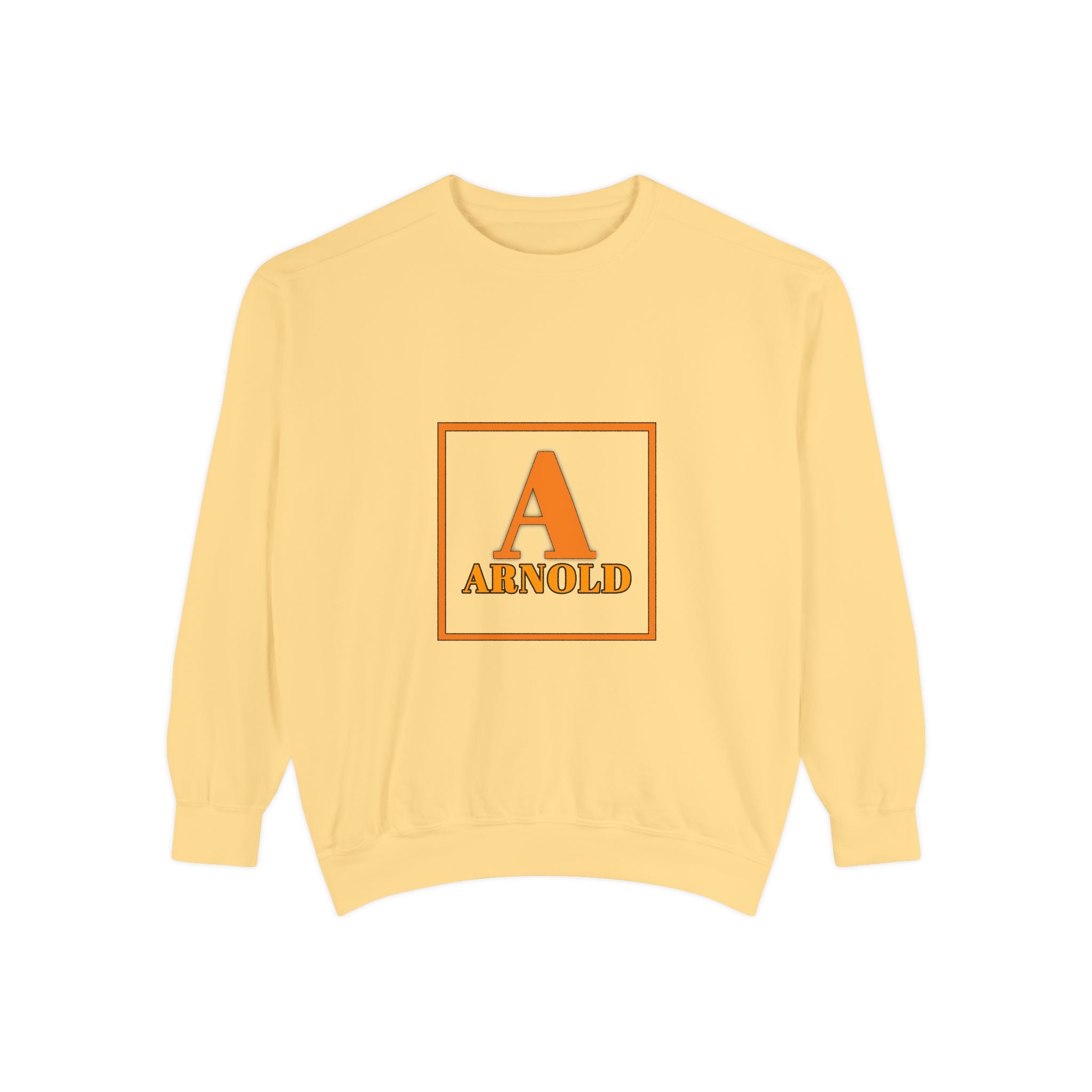 Arnold Monogram Sweatshirt — Personalized Initial A Crewneck