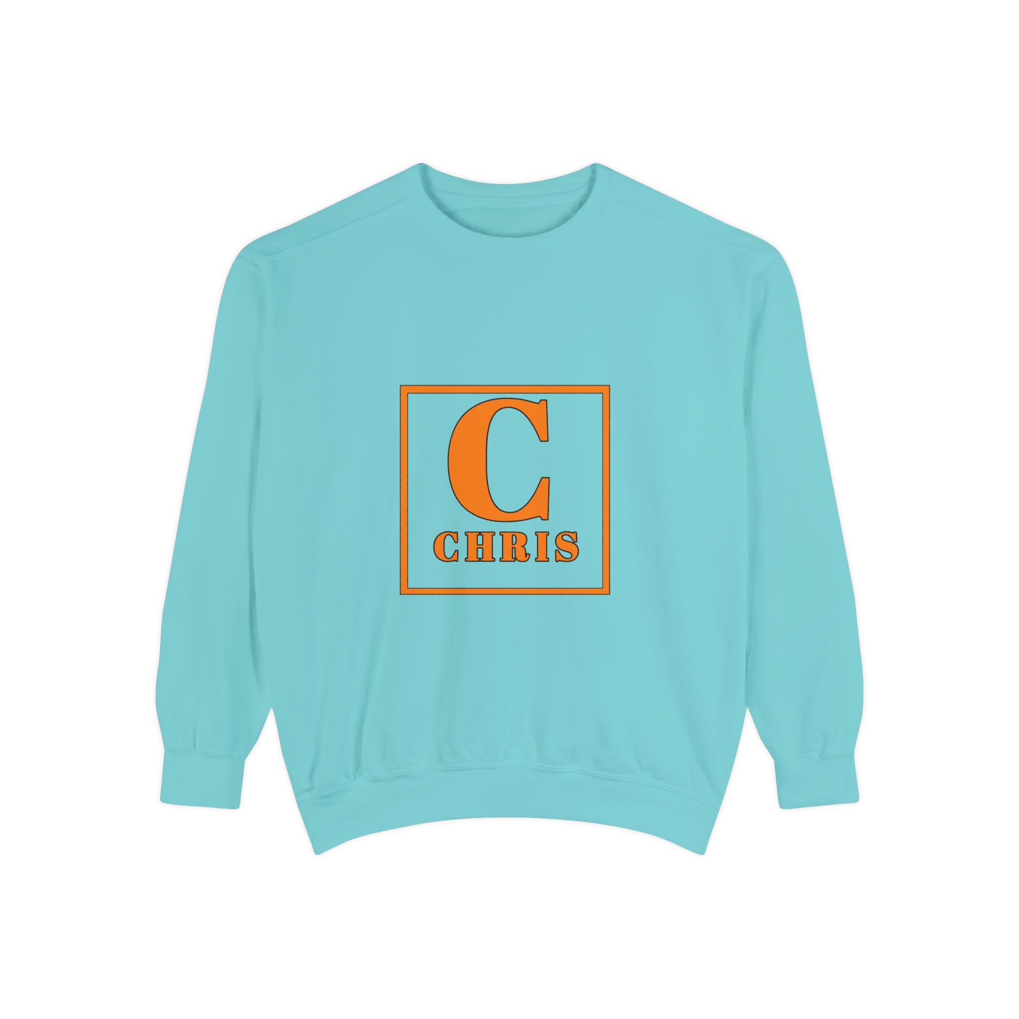 Personalized 'C' Initial Sweatshirt — Chris Monogram Crewneck