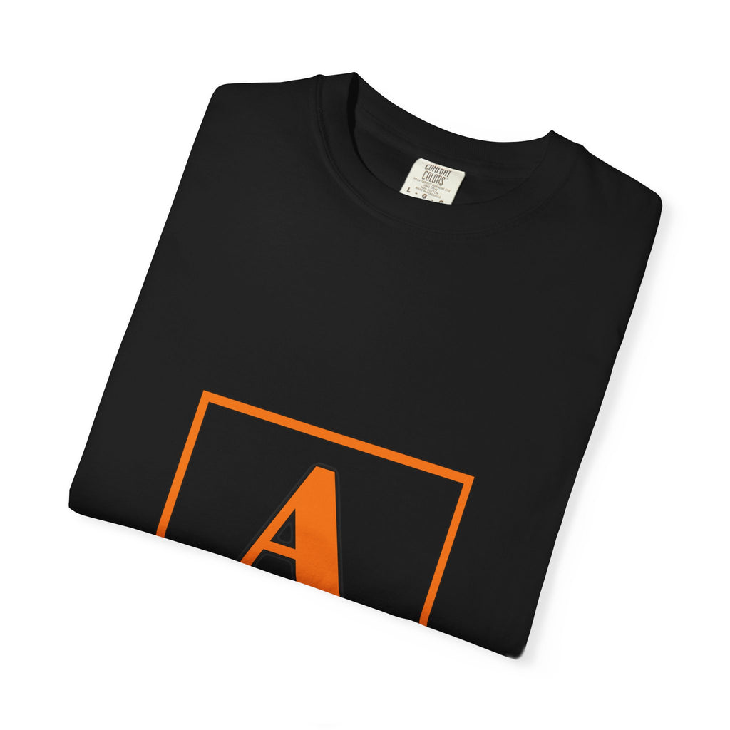 Arnold Monogram T-Shirt — Vintage Block Initial Graphic Tee