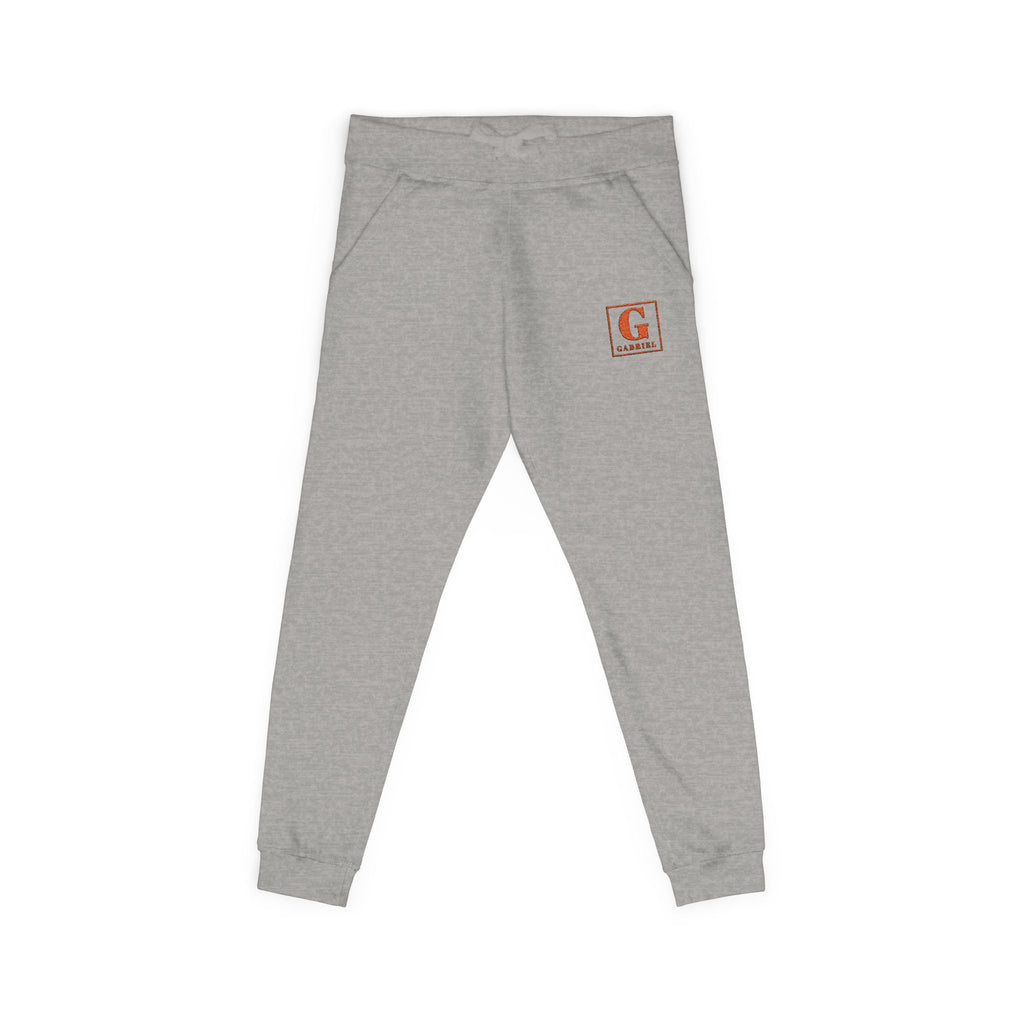 Embroidered Monogram 'G' Fleece Sweatpants — Cozy Casual Joggers