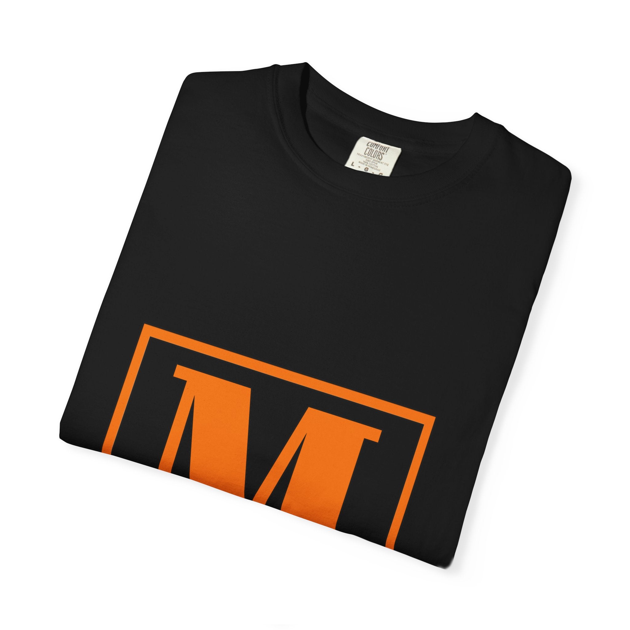 Martin Monogram T-Shirt — Personalized Initial 'M' Block Logo Tee