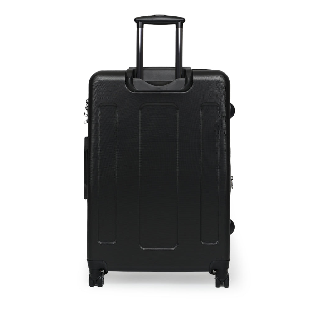 Bird Typography Carry-On Suitcase – Colorful Nature Travel Luggage