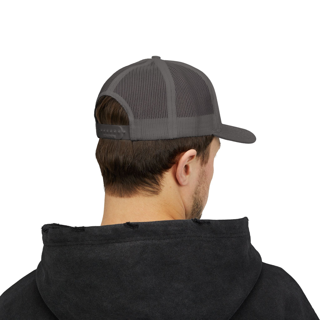 Soccer Mom Trucker Cap - Glitter Soccer Ball Snapback