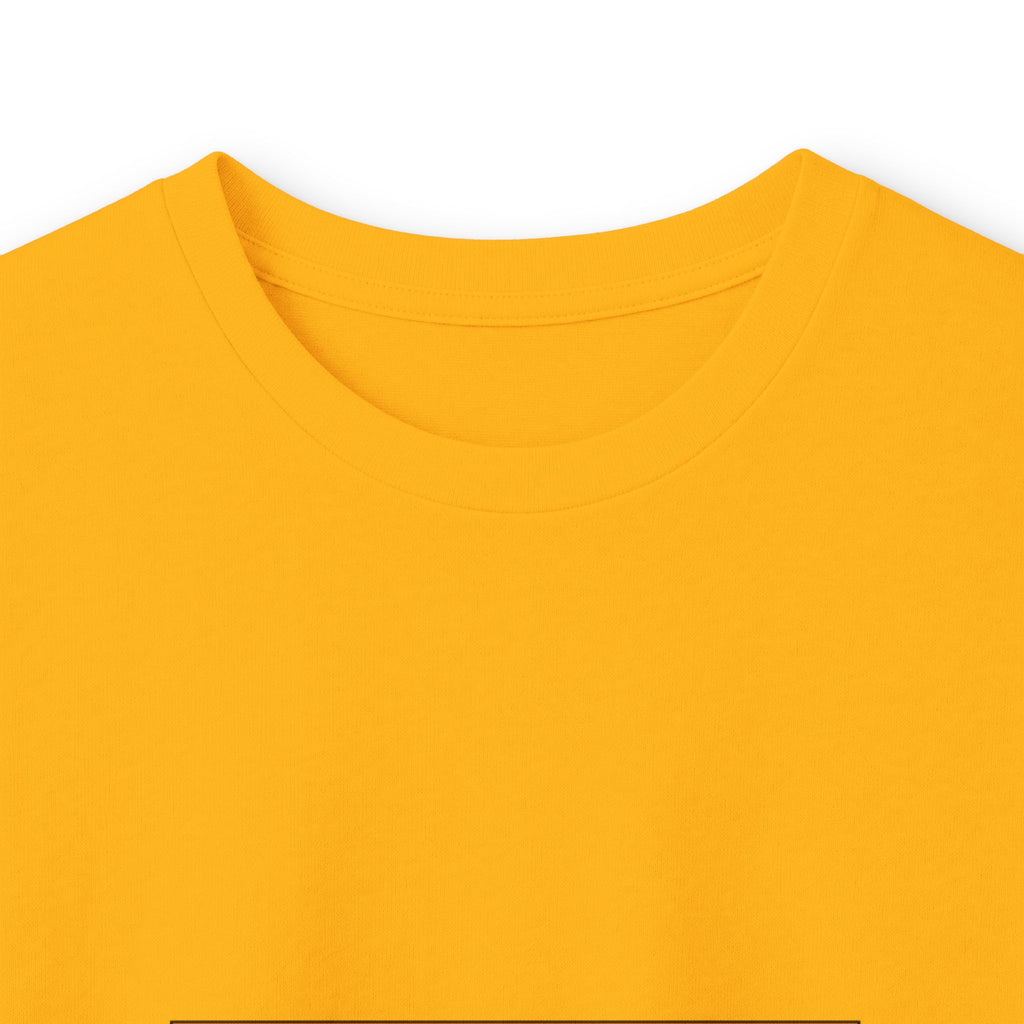 Personalized 'Henry' Initial Long Sleeve Tee — Orange Monogram Shirt