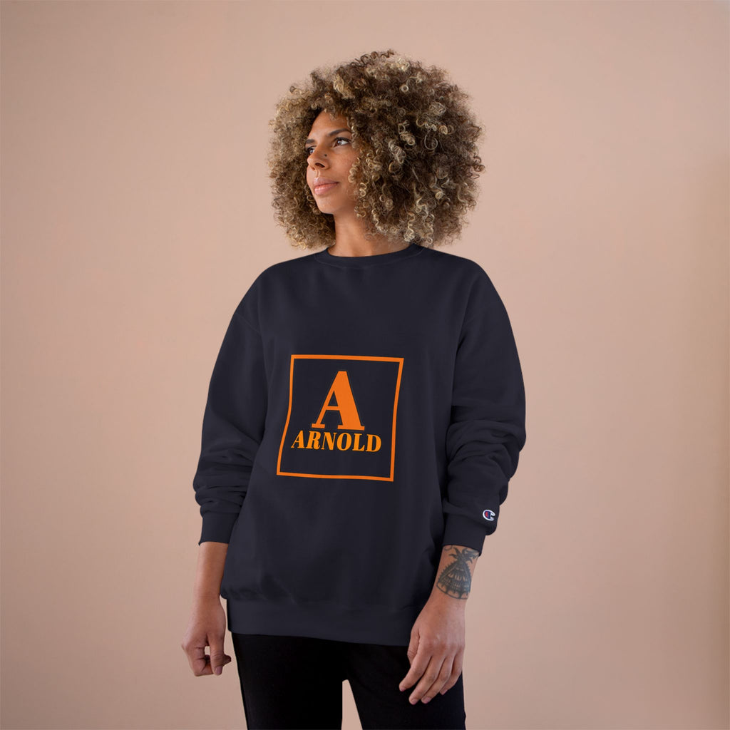 Arnold Letterman Sweatshirt – Personalized A Monogram Champion Crewneck