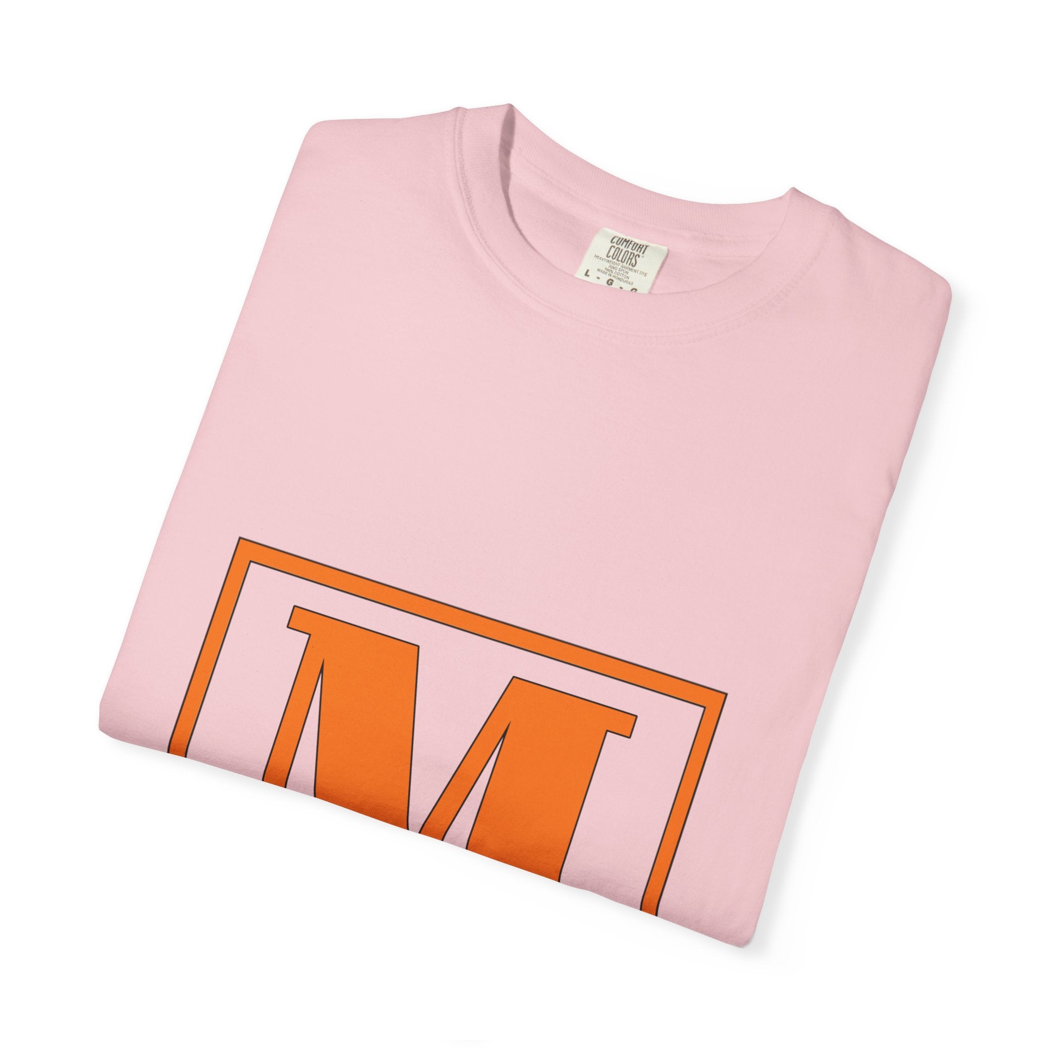 Martin Monogram T-Shirt — Personalized Initial 'M' Block Logo Tee