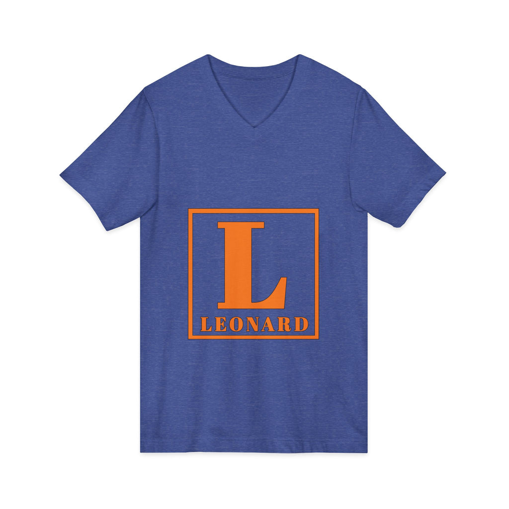 Unisex Jersey Short Sleeve V-Neck Tee