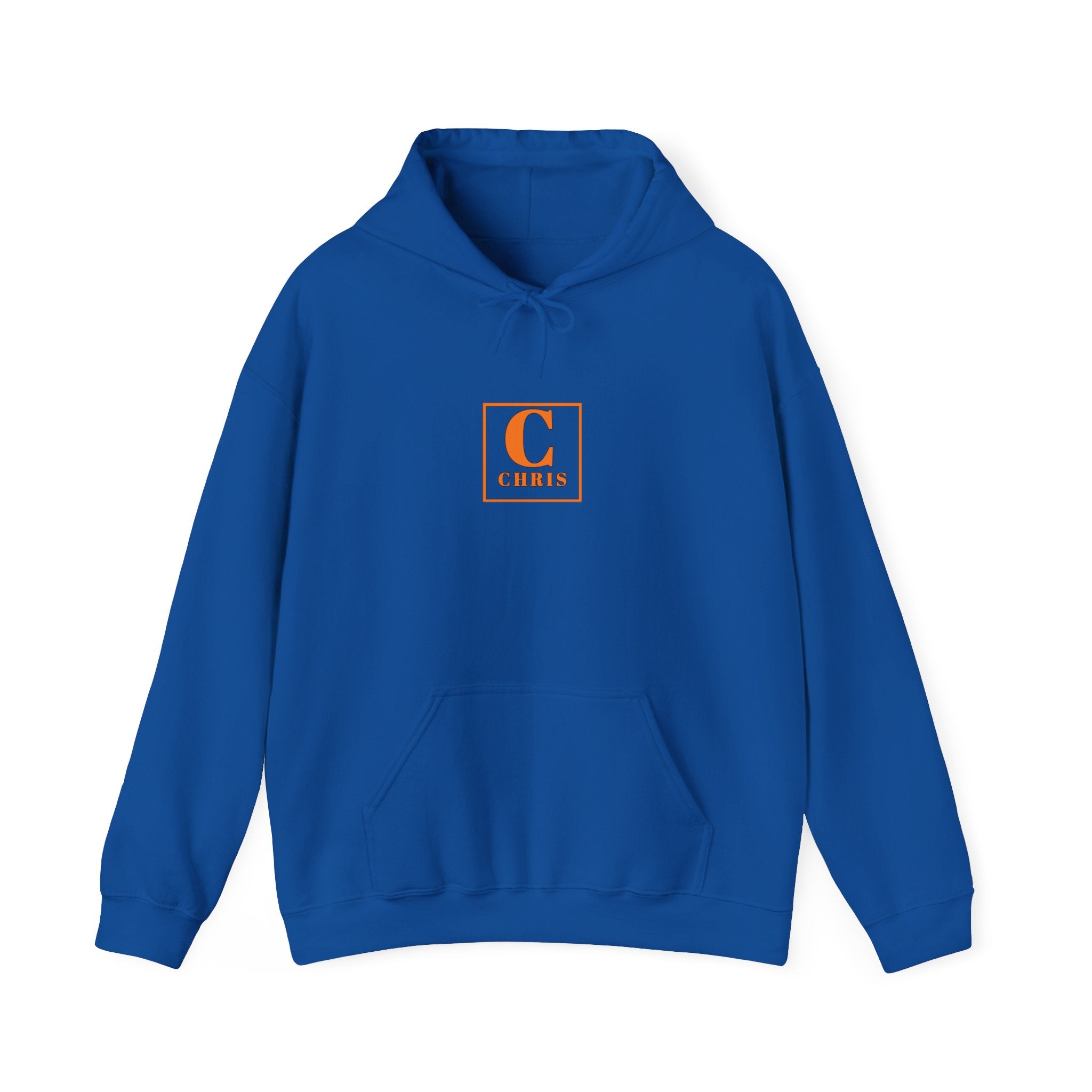 Initial C Monogram Hoodie — Personalized ‘C’ Chest Logo Pullover