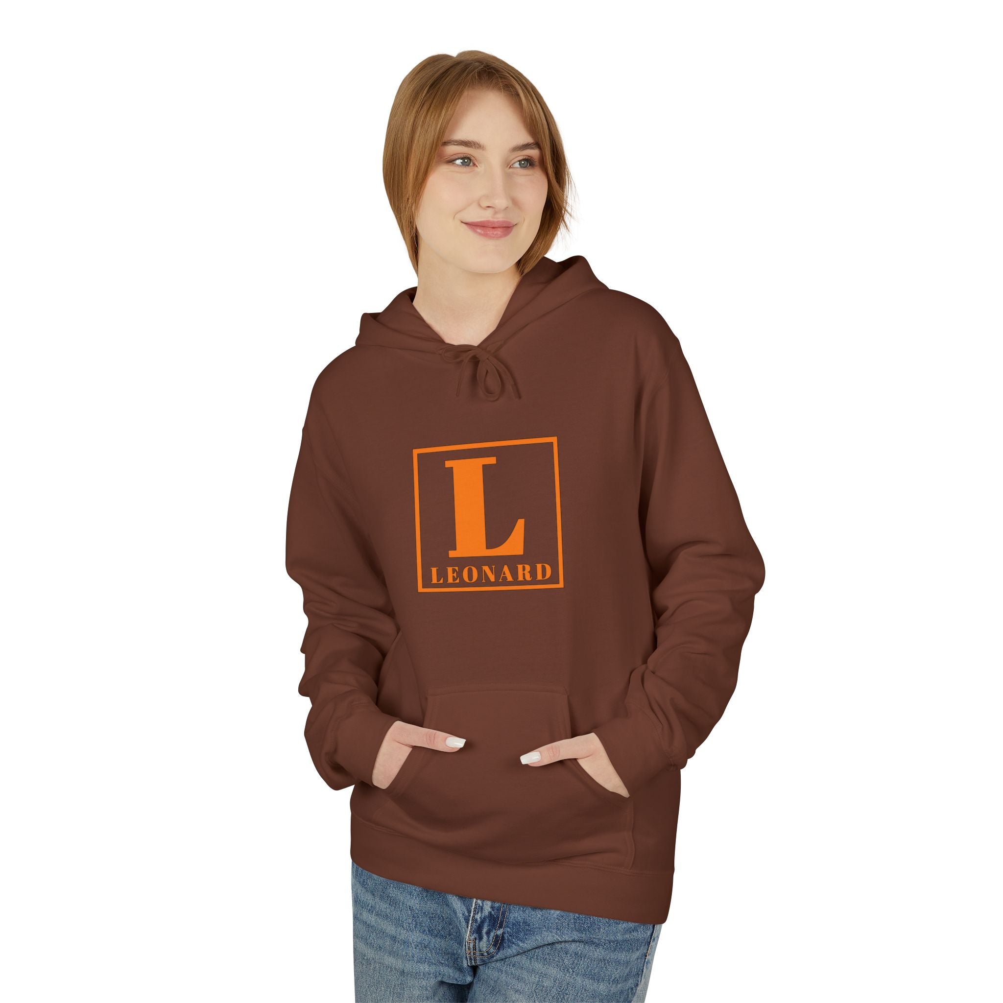 Leonard Monogram Hoodie — Personalized Initial L Sweatshirt