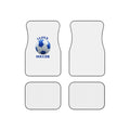 Soccer Car Mats Set — "I Love Soccer" Printed Auto Floor Mats (Set of 4)