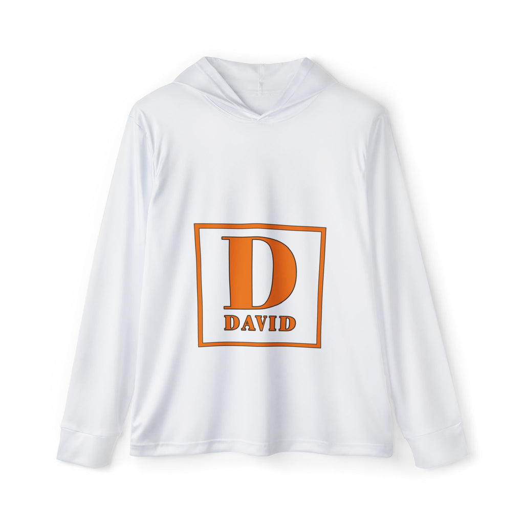 Men's Personalized 'D David' Sports Warmup Hoodie — Lightweight Athletic Pullover