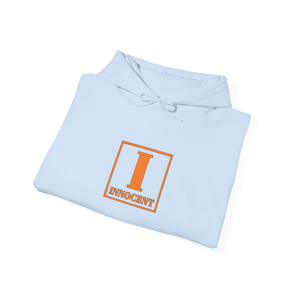 Innocent Square Logo Hoodie — Minimal Graphic Pullover