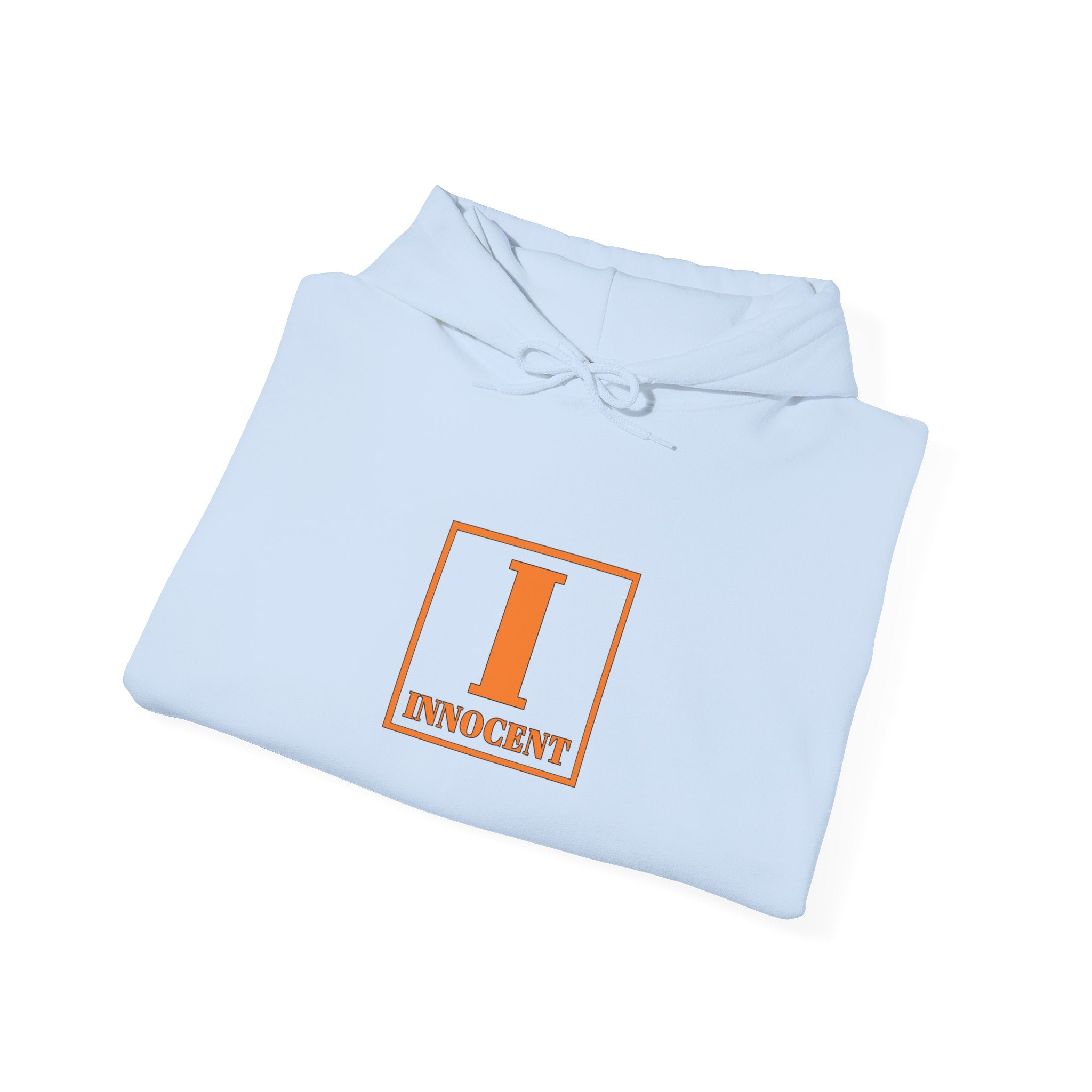 Innocent Square Logo Hoodie — Minimal Graphic Pullover