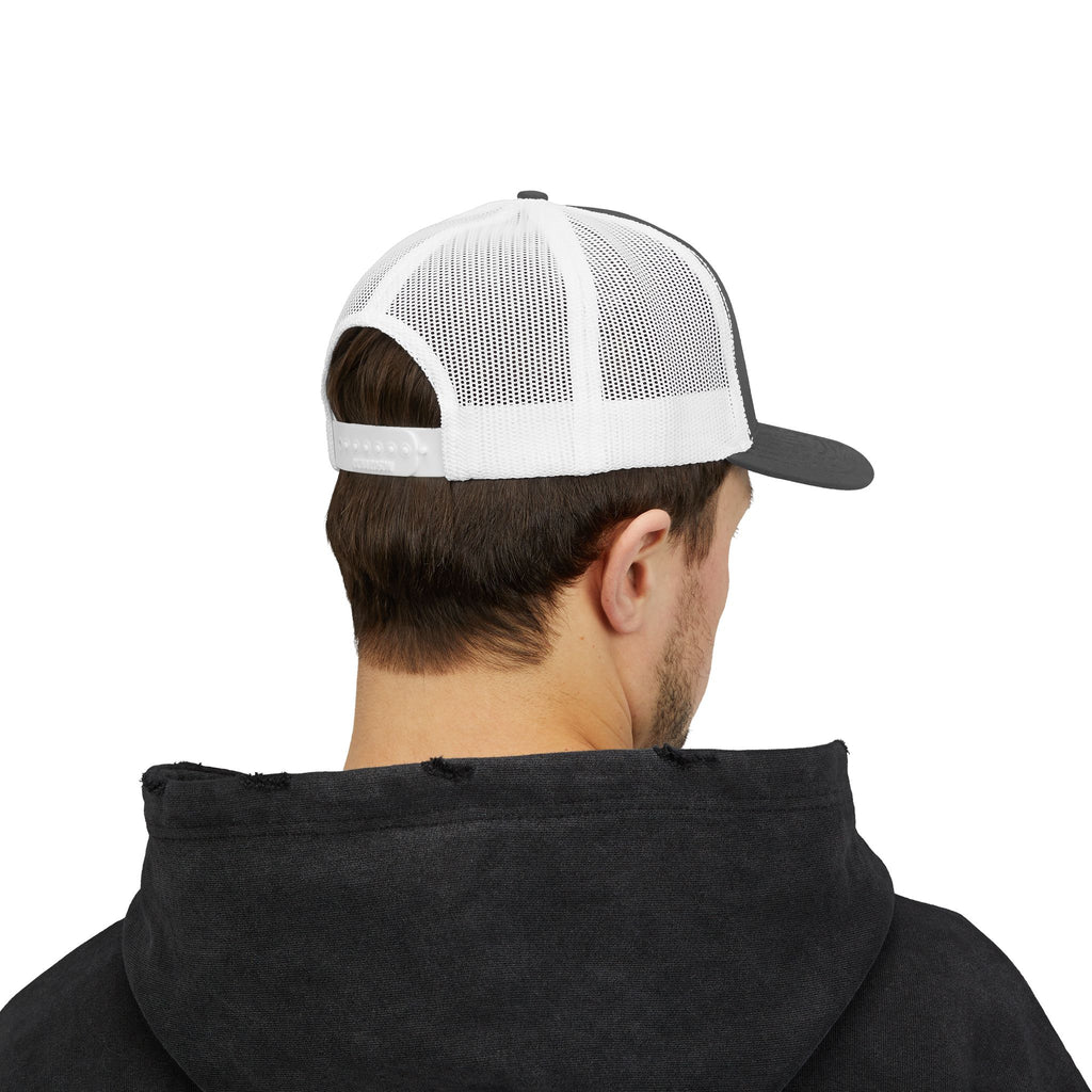 Soccer Mom Trucker Cap - Glitter Soccer Ball Snapback