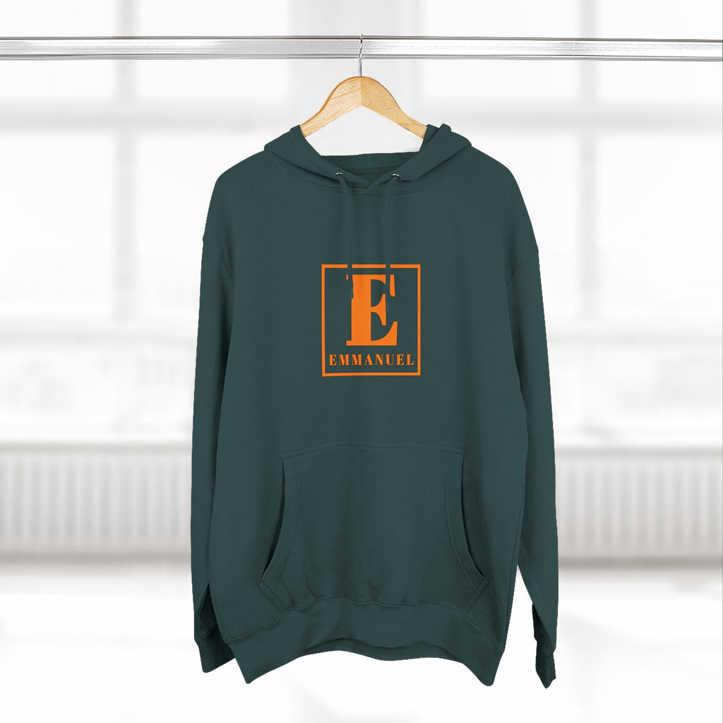 Emmanuel Letterbox Hoodie — Classic Christian Faith Pullover