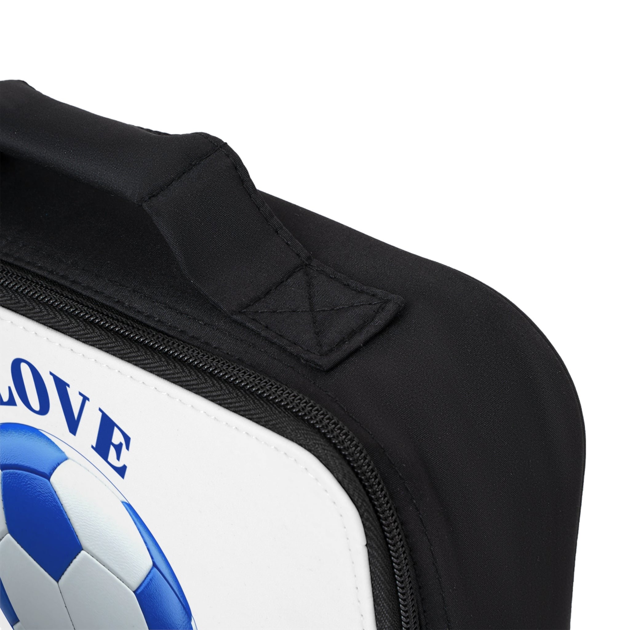 Soccer Lunch Bag — "I Love Soccer" Kids Lunchbox