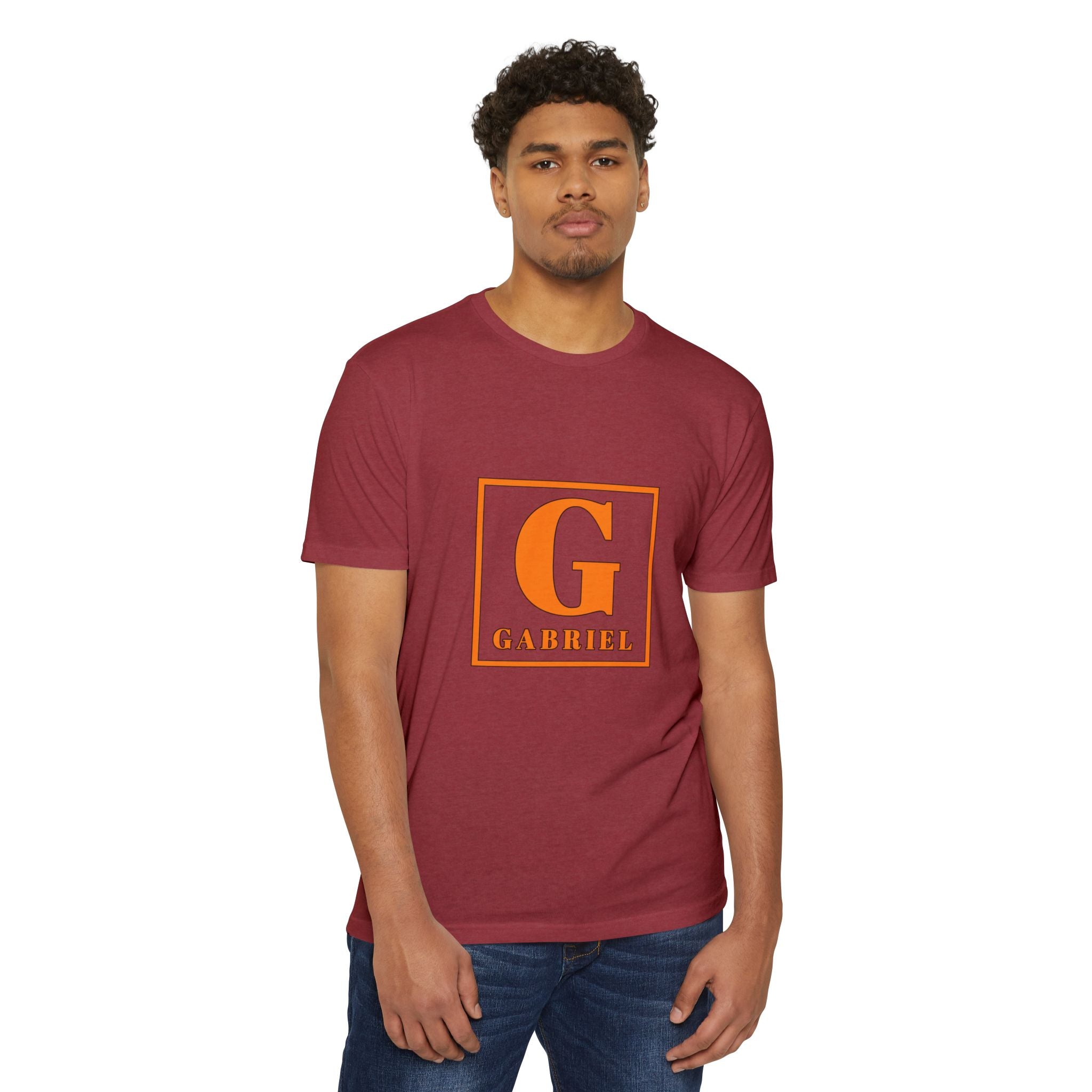 Personalized 'G' Initial T-Shirt - Gabriel Monogram Tee