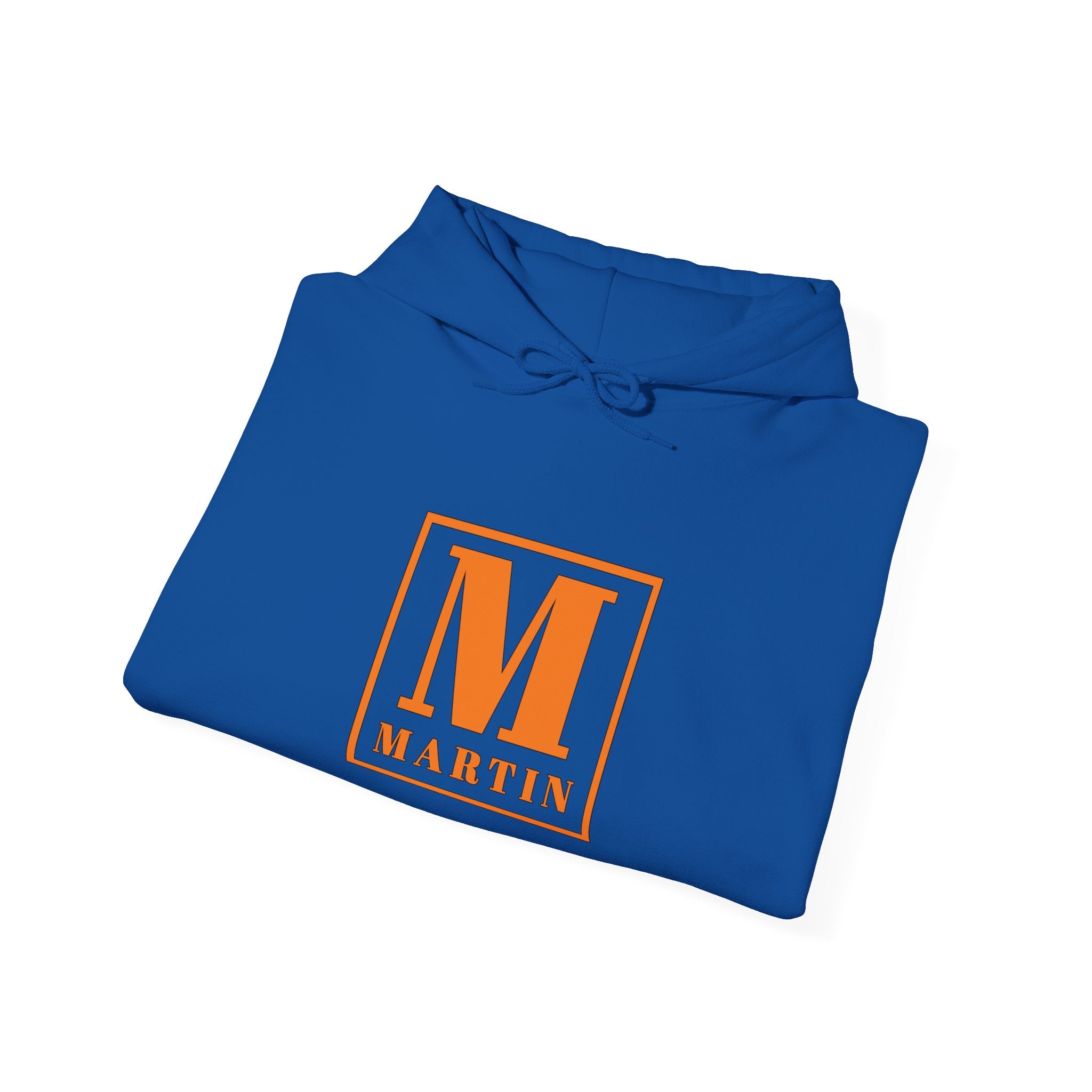Monogram 'M Martin' Hoodie — Custom Initial Square Logo