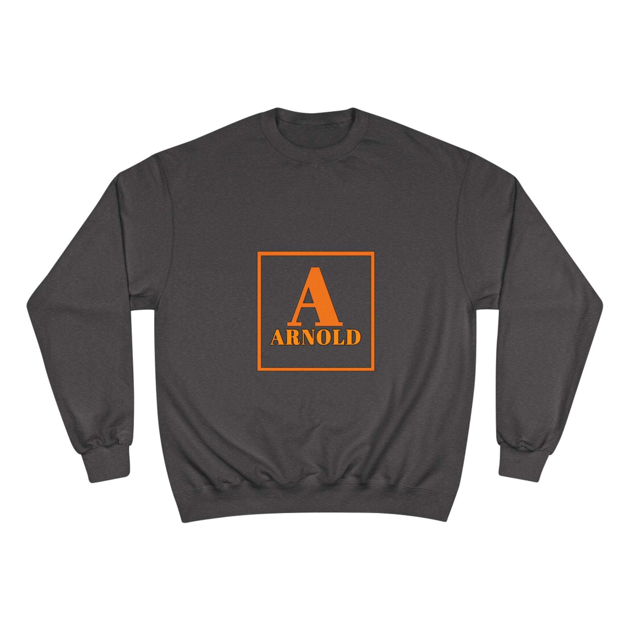 Arnold Letterman Sweatshirt – Personalized A Monogram Champion Crewneck