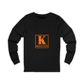 Kelvin Monogram Long Sleeve Tee — Personalized Initial K Shirt