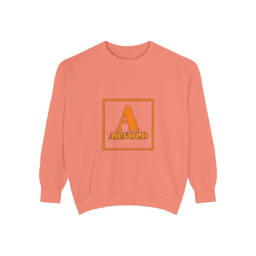 Arnold Monogram Sweatshirt — Personalized Initial A Crewneck