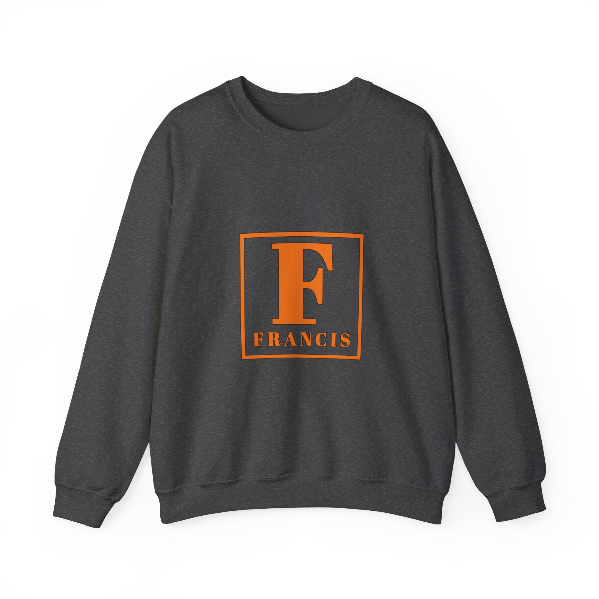 Francis Monogram Sweatshirt — Personalized F Letter Crewneck