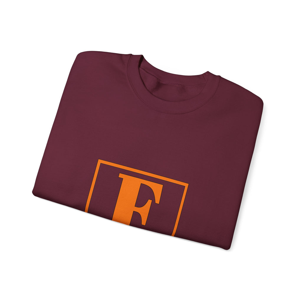 Francis Monogram Sweatshirt — Personalized F Letter Crewneck
