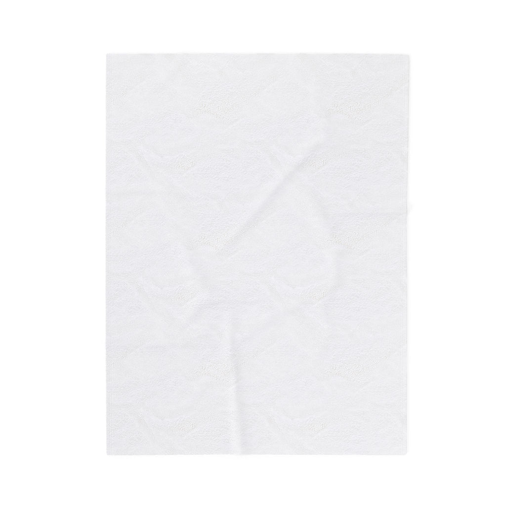 Rosy Rose Velvet Plush Blanket — Floral Rose Bouquet Throw