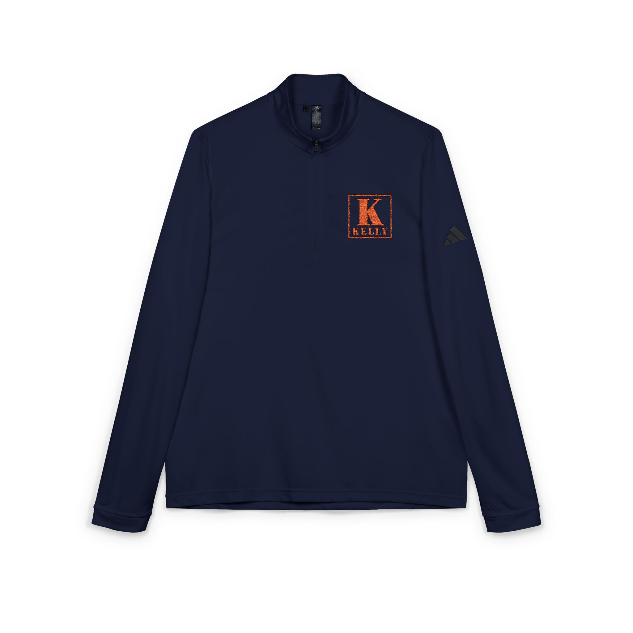 Embroidered Kello Quarter-Zip Pullover