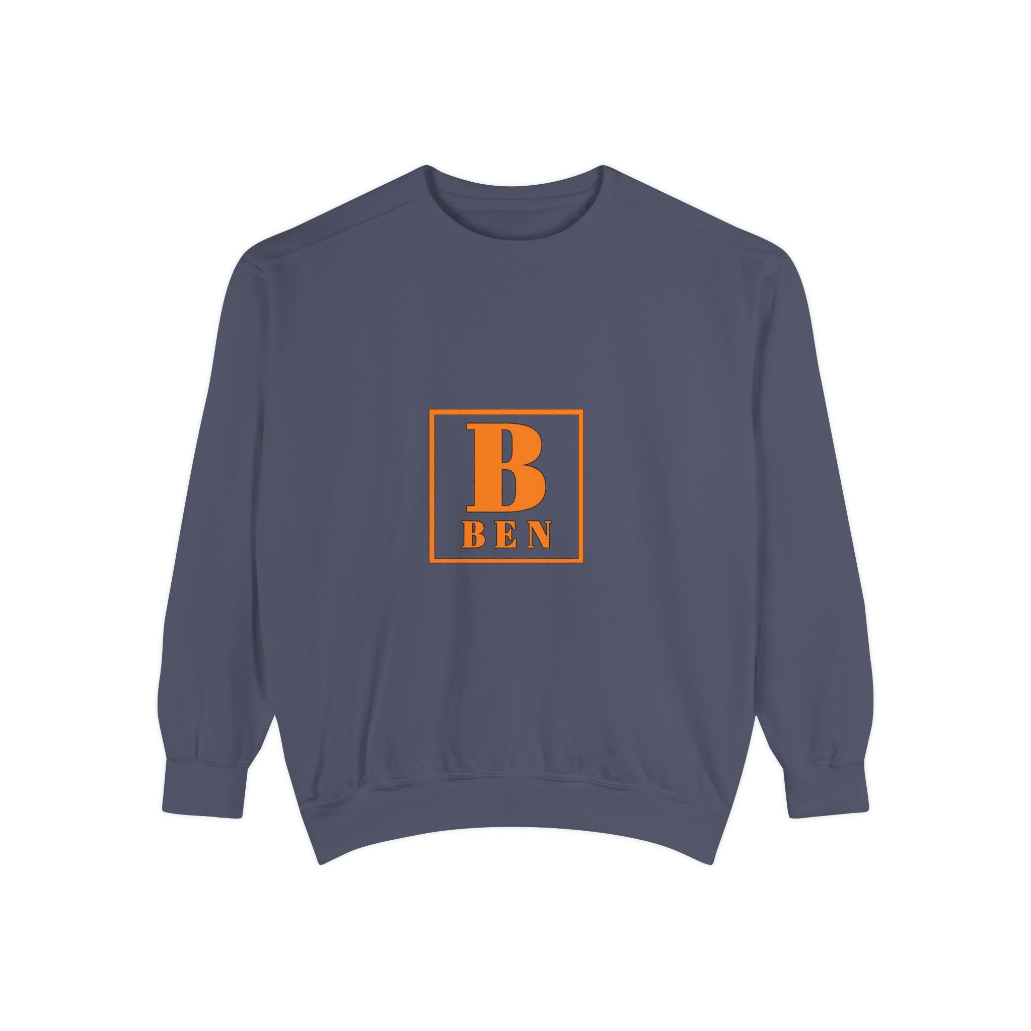 Personalized 'B Ben' Monogram Sweatshirt — Cozy Initial Crewneck