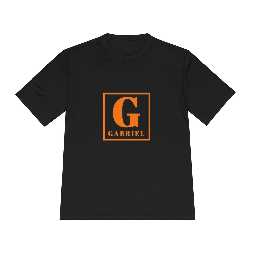 Personalized 'G' Initial Tee - Gabriel Monogram Moisture-Wicking Shirt