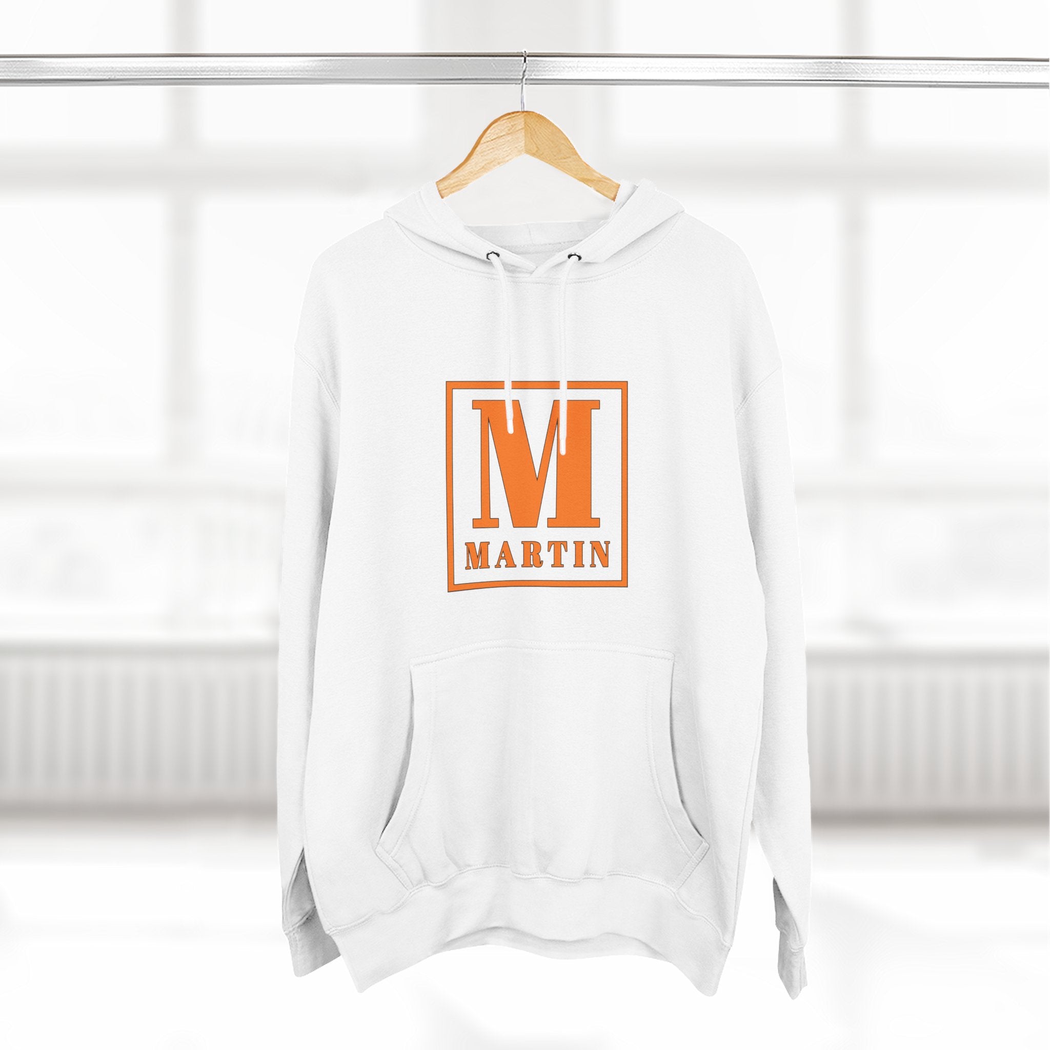 Monogram 'M Martin' Hoodie — Personalized Initial Pullover