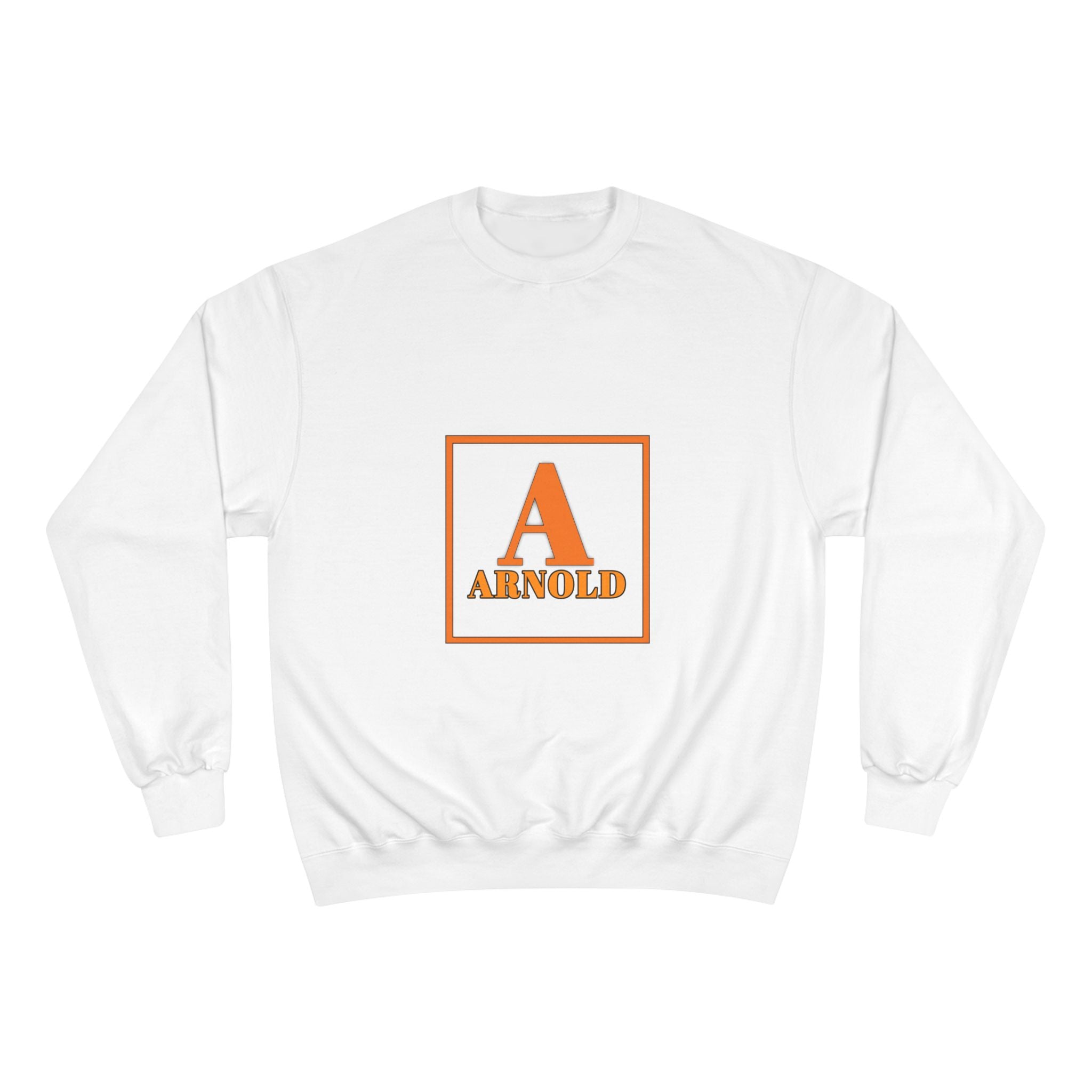 Arnold Letterman Sweatshirt – Personalized A Monogram Champion Crewneck