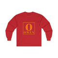 Owen Monogram Long Sleeve Tee — Personalized Initial 'O' Shirt
