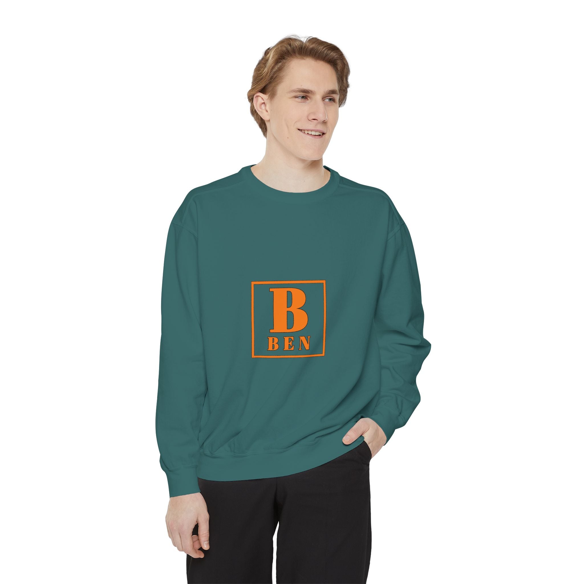 Personalized 'B Ben' Monogram Sweatshirt — Cozy Initial Crewneck