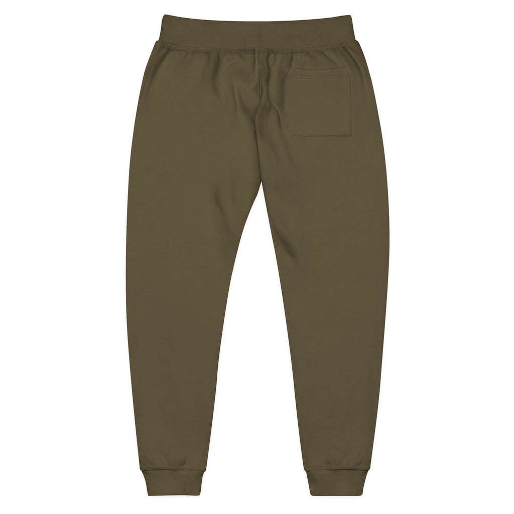 Embroidered Initial 'E' Fleece Sweatpants — Cozy Personalized Joggers