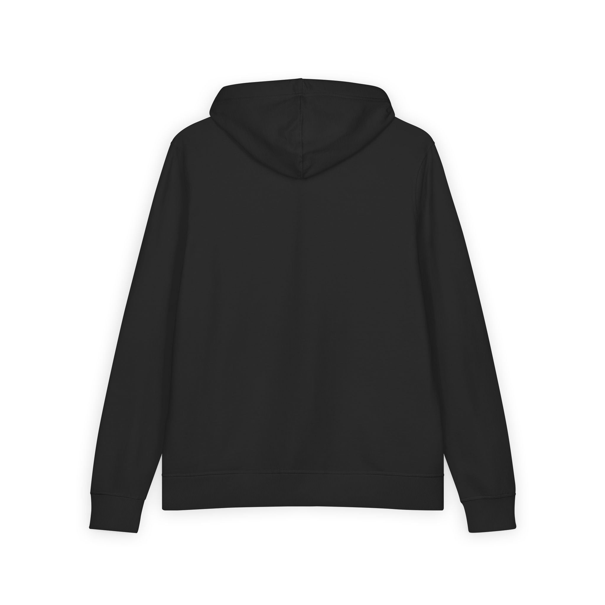 Men's Full-Zip Hoodie — Small Rustic Camper Patch Logo