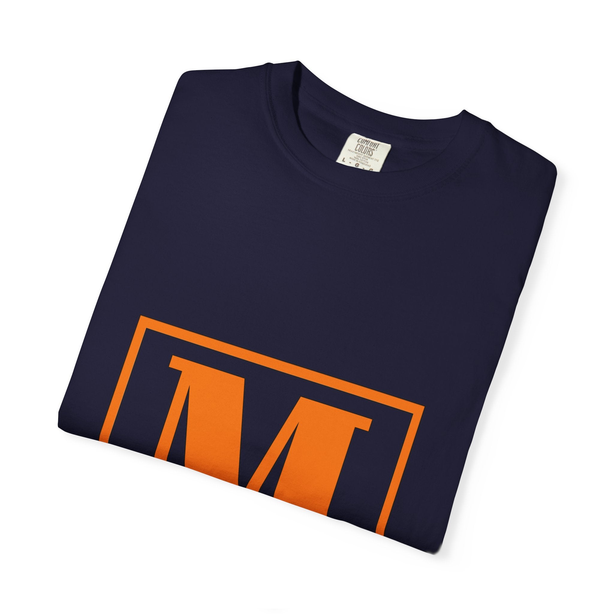 Martin Monogram T-Shirt — Personalized Initial 'M' Block Logo Tee