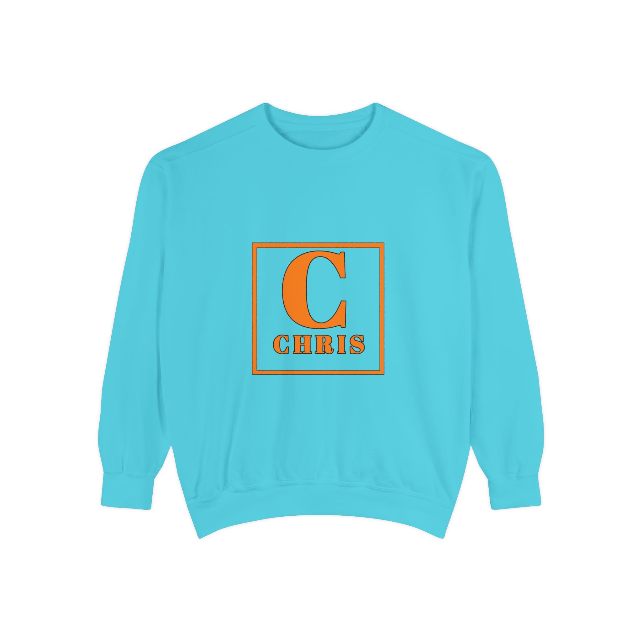 Personalized 'C' Initial Sweatshirt — Chris Monogram Crewneck