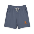 Lightweight Fleece Sweat Shorts — Minimal 'F' Logo Relaxed Lounge Shorts