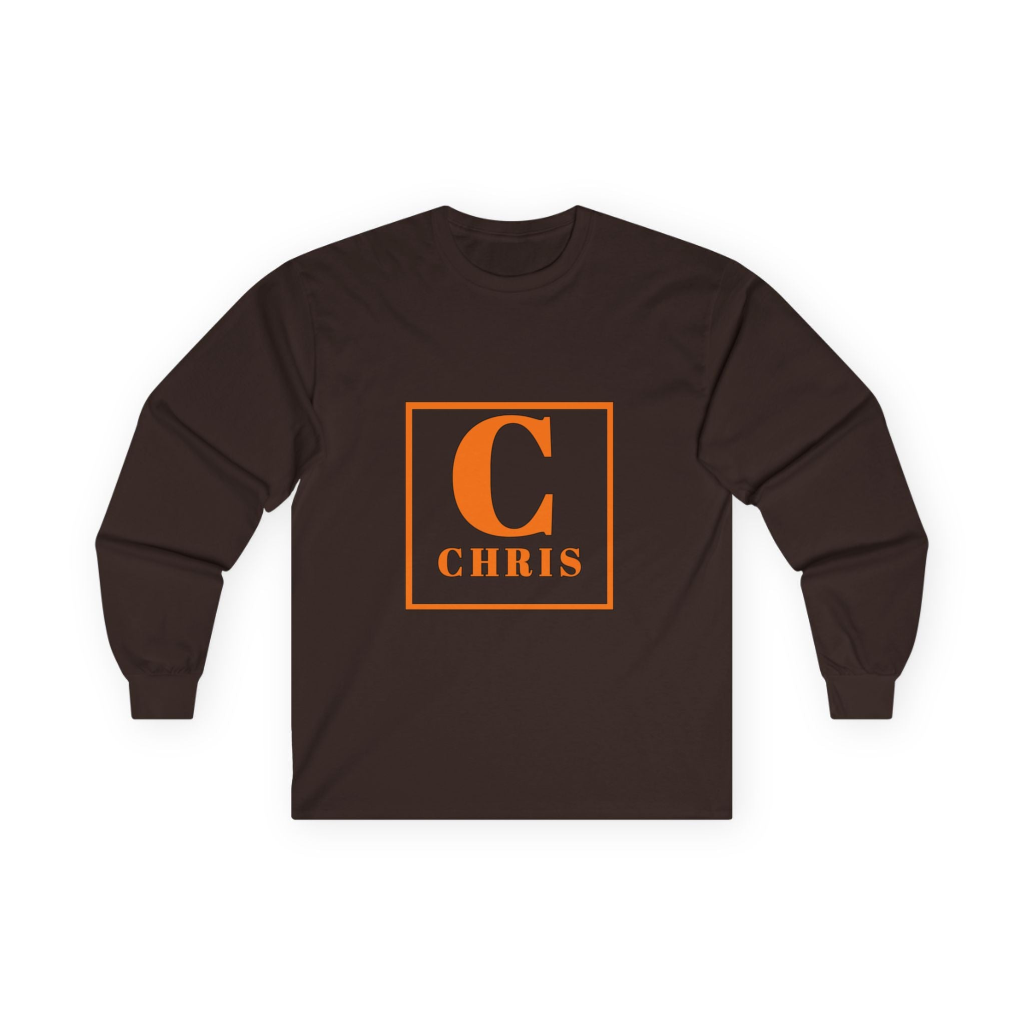 Monogram 'C' Chris Long Sleeve Tee — Personalized Initial Shirt