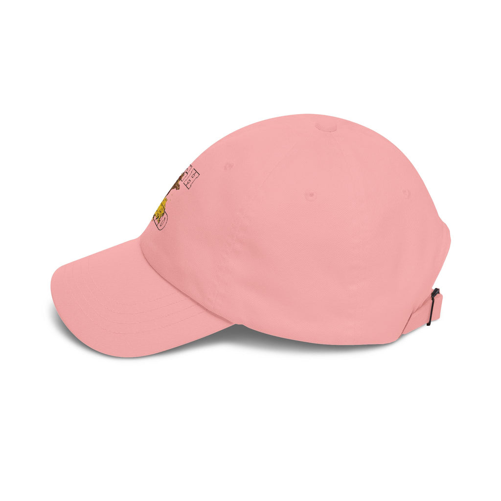 Dad Cap — 'High Speed' Skateboarding Dog Embroidered Hat