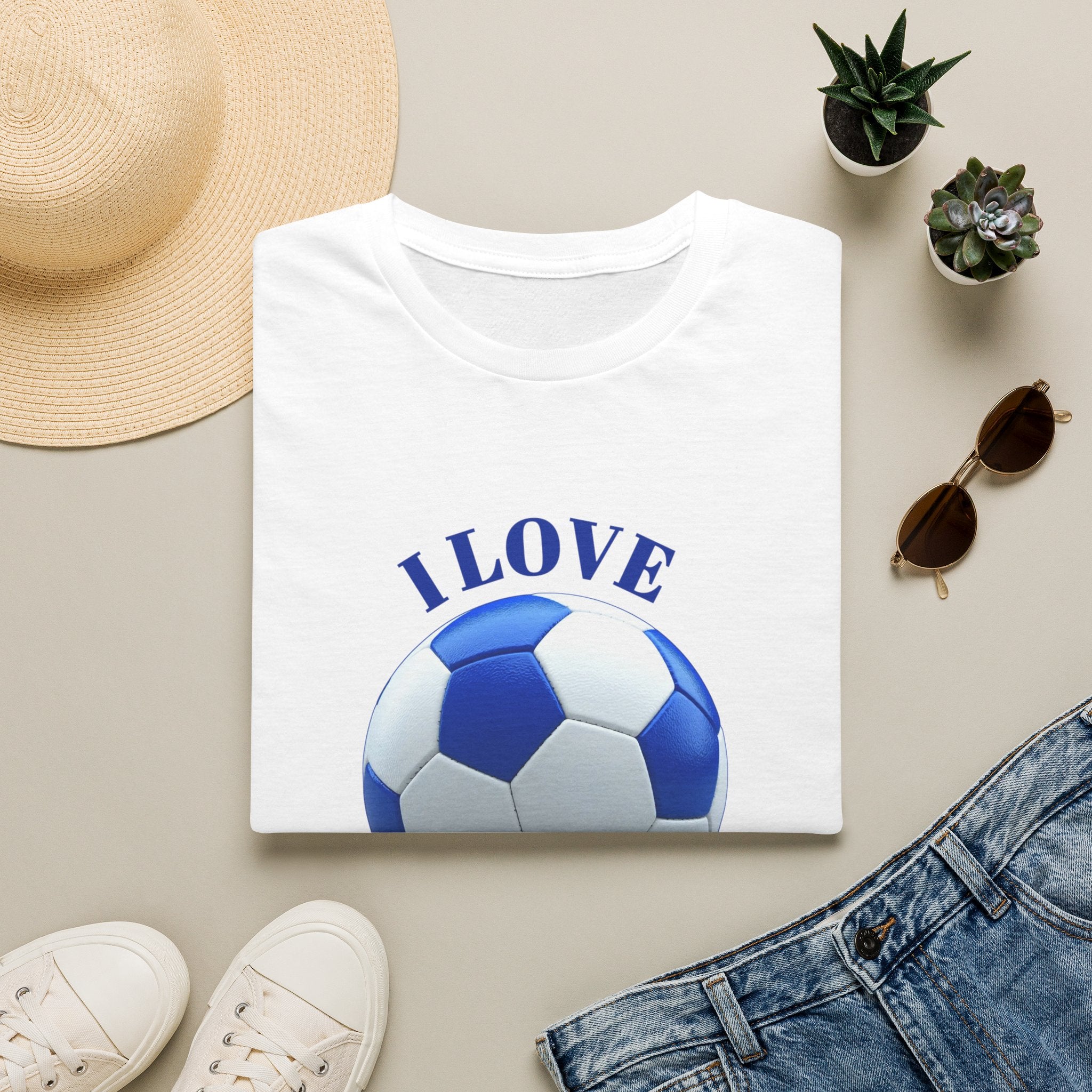 I Love Soccer T-Shirt