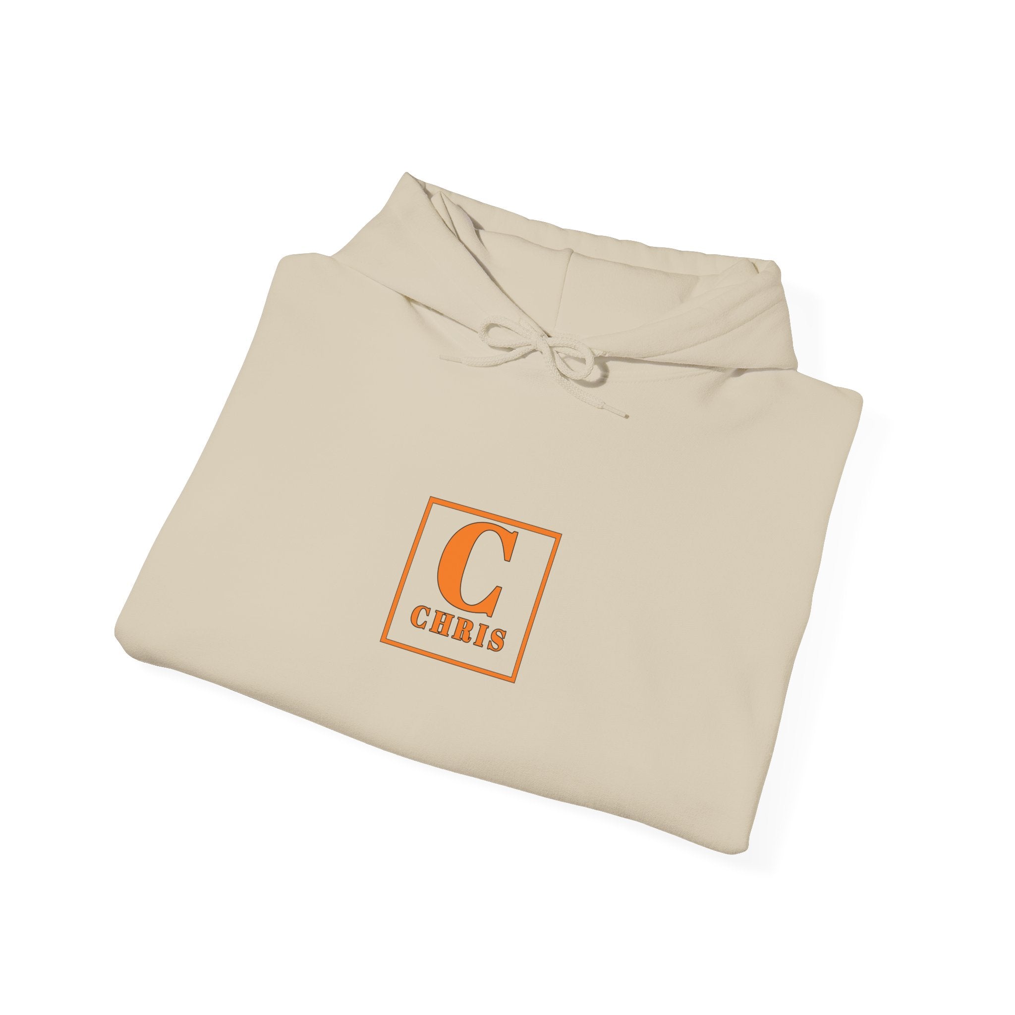 Initial C Monogram Hoodie — Personalized ‘C’ Chest Logo Pullover