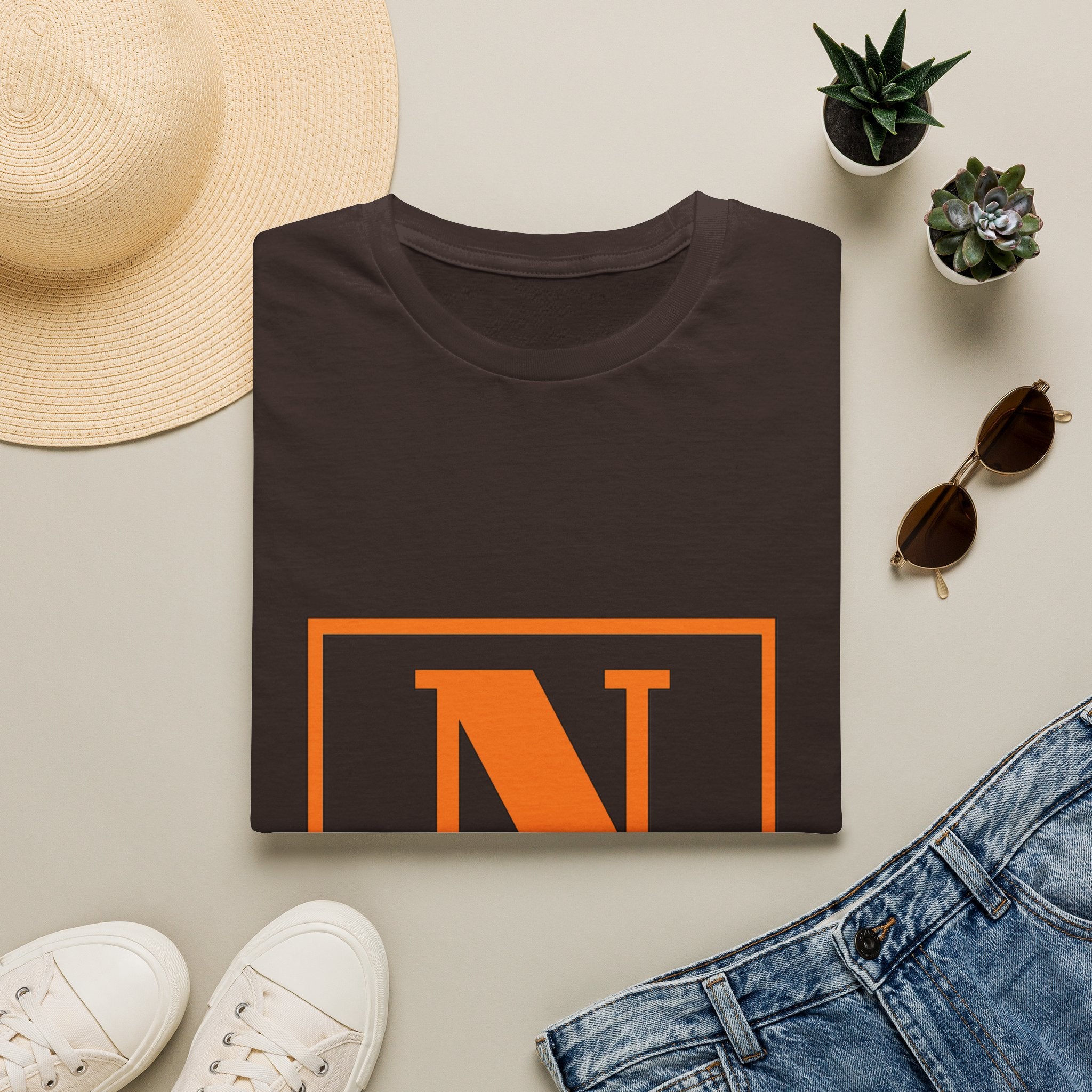 Personalized 'N' Nelson T-Shirt — Custom Monogram Tee
